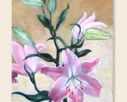 【F0号】カサブランカ oil painting 原画 油彩 1_d6a9fedfa751e4f52e0de788aaee