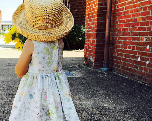 リバティ イルマの余所行きワンピース 子供服 こはるびより 通販