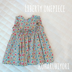 Liberty  フリルヨークワンピース 1枚目の画像