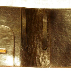 猫のデザイン　バッグ　財布等　レザークラフト  BookjacketB6用catwalk oikawa 3枚目の画像