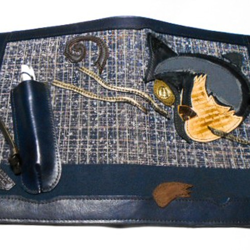 和紙　コラージュ　猫　作品 紙モノ コラージュ猫の通販 by a's shop｜ラクマ