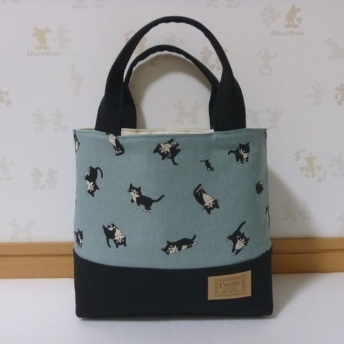 新品☆パッチワーク・キルト☆100%ハンドメイド すーさんトートバック 
