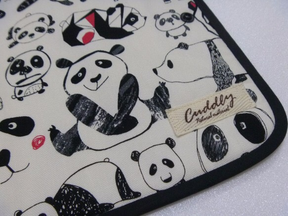 １２．可愛いパンダの母子手帳ケースS　通帳＆カードケース　再販１１ 4枚目の画像