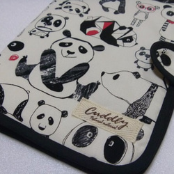 １２．可愛いパンダの母子手帳ケースS　通帳＆カードケース　再販１１ 5枚目の画像