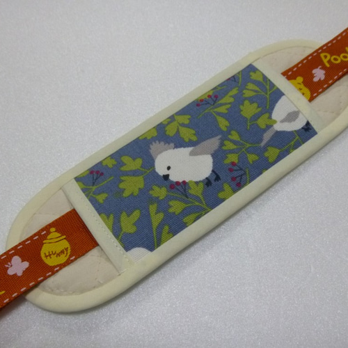 水筒肩ひもクッション2点セット(シマエナガ＆チェリー柄) 楽天市場