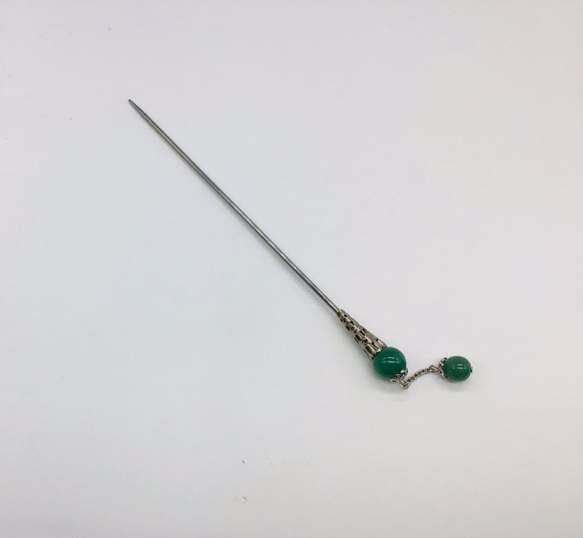 天然石　アベンチュリンのかんざし 1枚目の画像