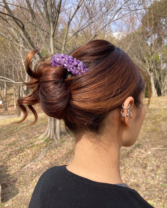 アメシストのコーム 1枚目の画像