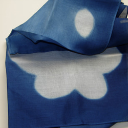 藍染ハンカチ「チョウお守り」 3枚目の画像