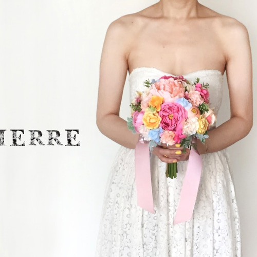 NO.73    ベリーベリーのブーケ&ブートニア&ヘッドドレスのセット NO.73 ベリーベリーのブーケ&ブートニア&ヘッドドレスのセット