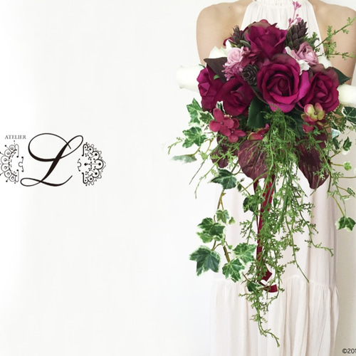 花　アートフラワーブーケ　アートフラワー　フラワー　花　造花　薔薇　バラ　1 花 アートフラワーブーケ アートフラワー フラワー 花 薔薇 バラ 造花