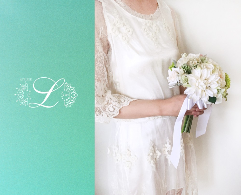 【オーダーメイド】ウェディングブーケ&ブトニアセット 相談OK! 15000円〜