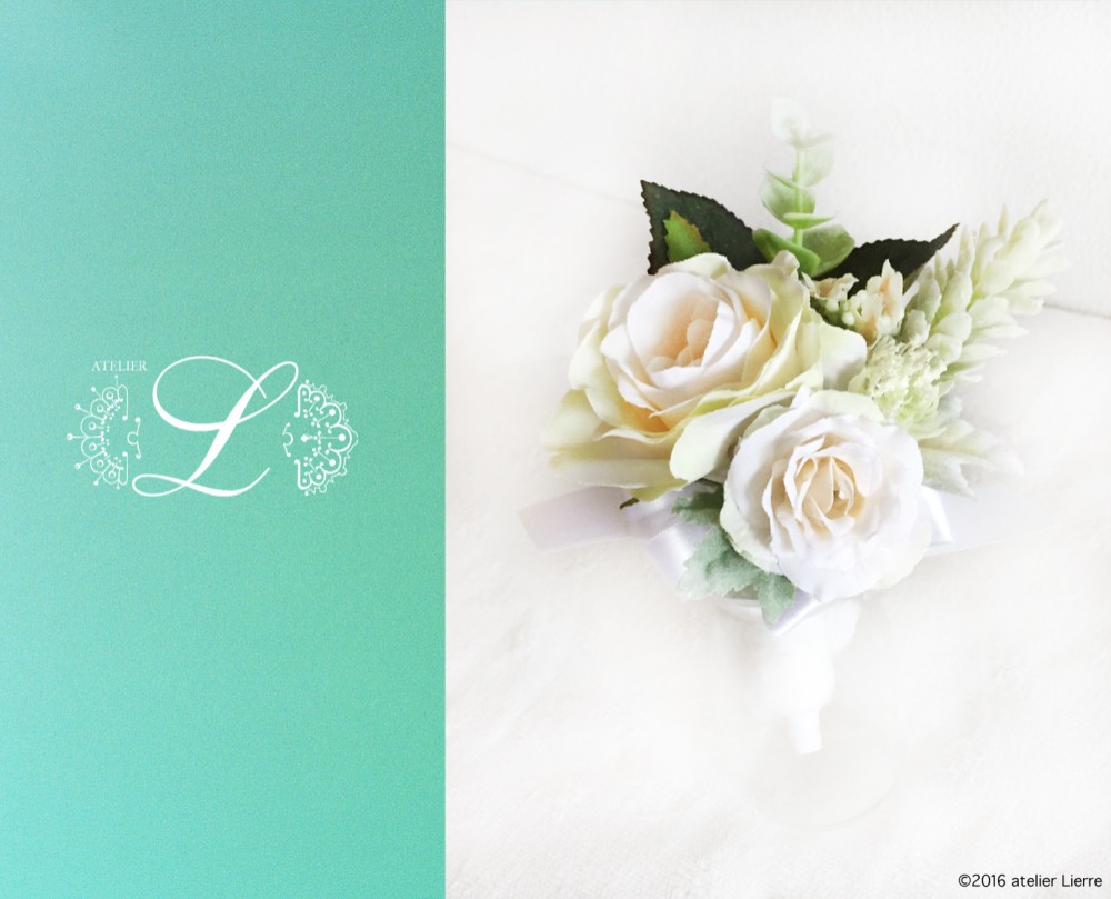 【オーダーメイド】ウェディングブーケ&ブトニアセット 相談OK! 15000円〜