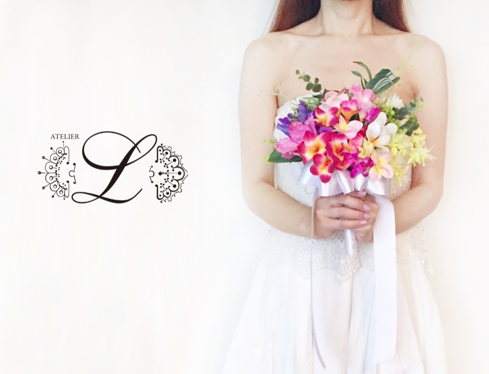 【オーダーメイド】ウェディングブーケ&ブトニアセット 相談OK! 15000円〜