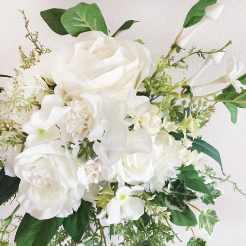 オーダーメイド】ウェディングブーケ&ブトニアセット 相談OK! 15000円