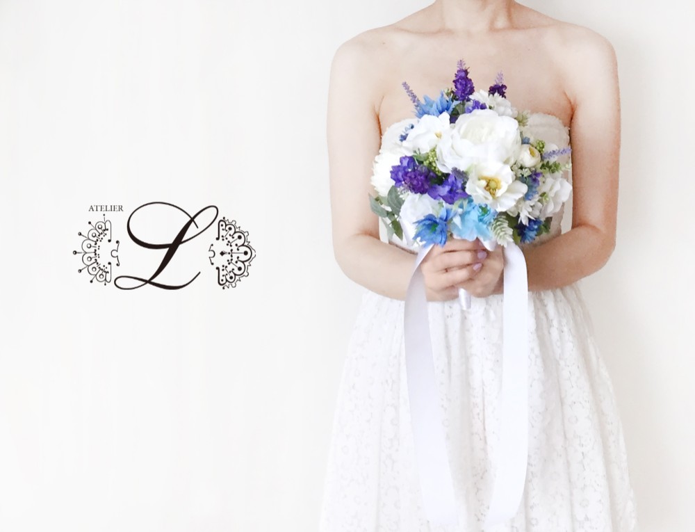 【オーダーメイド】ウェディングブーケ&ブトニアセット 相談OK! 15000円〜 15,000円