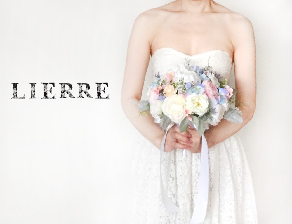 【オーダーメイド】ウェディングブーケ&ブトニアセット 相談OK! 15000円〜