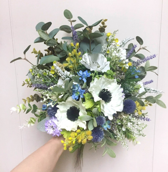 じゅん様【オーダーメイド】ウェディングブーケ&ブトニアセット じゅん様