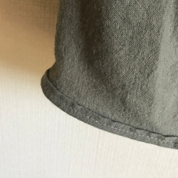 ■3連休限定15％OFF■手作りの魅力。立体シルエットぽわんとスカート。 リネン ロングスカート ウエストゴム 夏 8枚目の画像