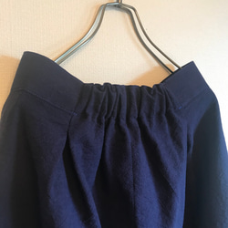 【7月26日補貨】■10天內出貨■由長裙愛好者打造，步履輕盈。亞麻長裙，麻料，鬆緊腰身，夏季 第5張的照片