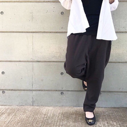 creema aomi サルエルパンツ アップルグリーン plage-keep-it-simple_82220990