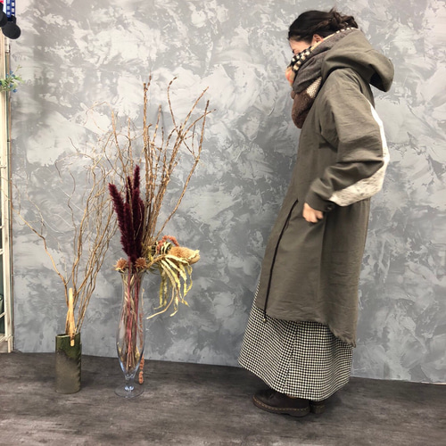 再販】憧れの。『アンティークリネンで作るフーデットモッズコート