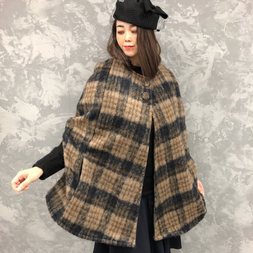 ▪️10日内発送▪️【9/9再販】『ウールシャギーテディベアポンチョ