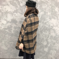 ▪️10天內出貨 ▪️ [9月9日補貨] “羊毛毛絨泰迪熊披風” 披風外套 羊毛斗篷 第7張的照片