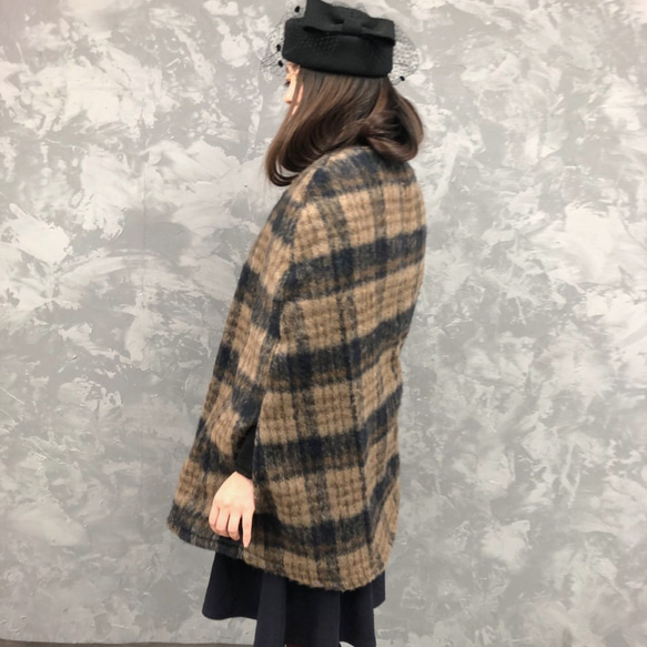 ▪️10天內出貨 ▪️ [9月9日補貨] “羊毛毛絨泰迪熊披風” 披風外套 羊毛斗篷 第7張的照片