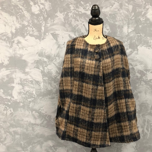 ▪️10日内発送▪️【9/9再販】『ウールシャギーテディベアポンチョ