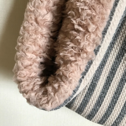 ■10日内発送■【10/6再販】ロイヤルファーのぐるぐるスヌード♩ふんわりニット ストール ふわふわ もこもこ ボア 5枚目の画像