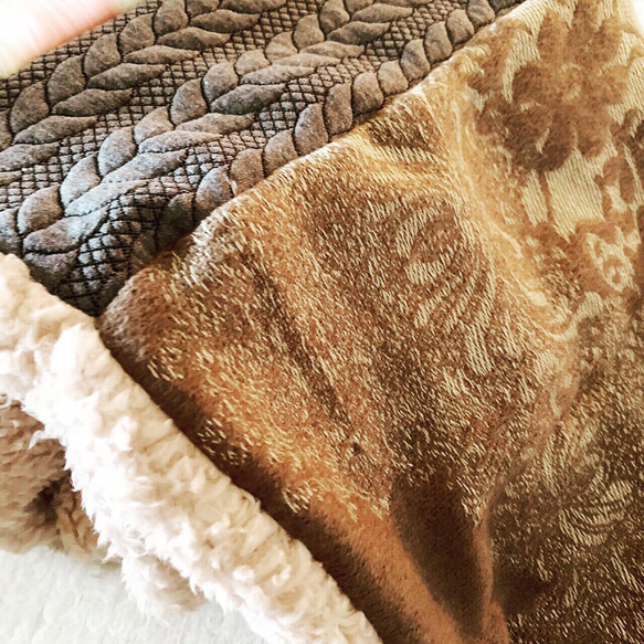 ■10日内発送■【10/6再販】ロイヤルファーのぐるぐるスヌード♩ふんわりニット ストール ふわふわ もこもこ ボア 8枚目の画像