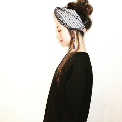 ＊handmade＊no.314 ターバン ヘアバンド handmade＊no.314 ターバンヘアバンド
