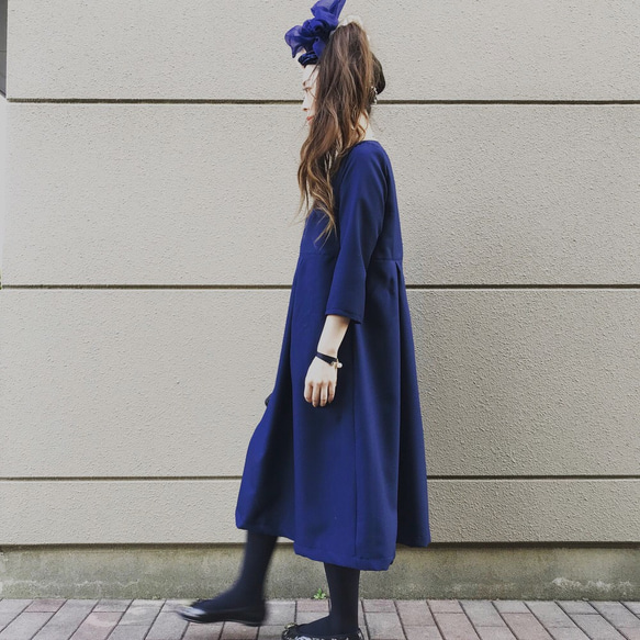 ■7天內出貨■ [魔女般的琪琪洋裝♩] 蓬鬆輪廓，高剪裁。禮服 畢業典禮 入學典禮 第7張的照片