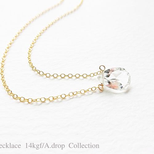 ホワイトトパーズ ネックレス ネックレス・ペンダント A.drop 通販