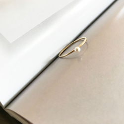 三個願望戒指ring14kgf戒指施華洛世奇珍珠K14金屬過敏禮物 第3張的照片