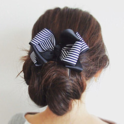 再販７【ラズベリーピンク】ナチュラルリボン♡ヘアゴム Angel Smile