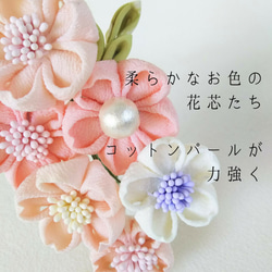 [免運費（非標準尺寸）] Silk Tsumami-zaiku - Cherry Blossoms - Mitera Baby 第2張的照片