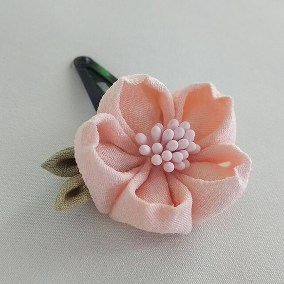 [免運費] Knobwork Kanzashi 純絲櫻花補丁 第1張的照片