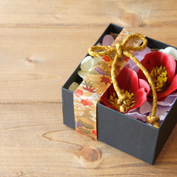 日式花卉佈置由肥皂 - 黃色 - 第1張的照片