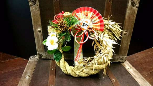 島繩新年裝飾-山茶花- 第1張的照片