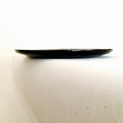 スリップウェア リム皿 格子 2枚目の画像