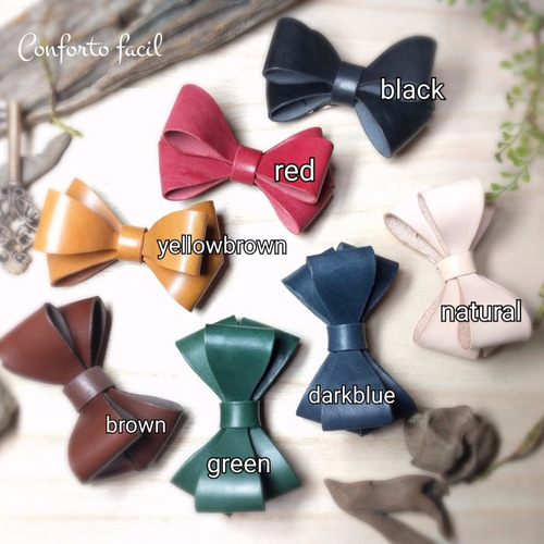 シンプル　レザー　ヘアゴム ba64bb68fff4b9a10983d8645f4b3c