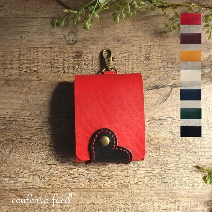 本革シガレット（たばこ）ケース・7色から組み合わせ自由！・ラッピング・刻印