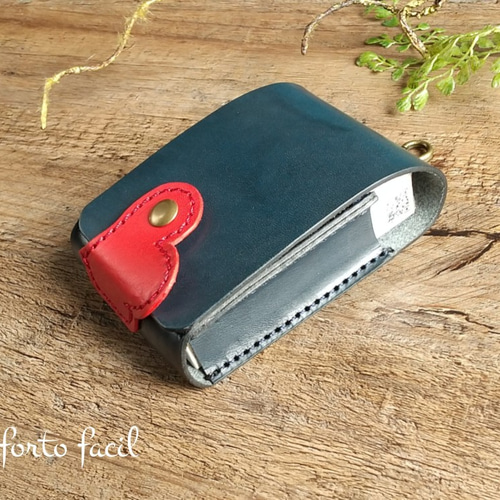 7色・姫路レザー本革シガレット（たばこ）ケース・ラッピング