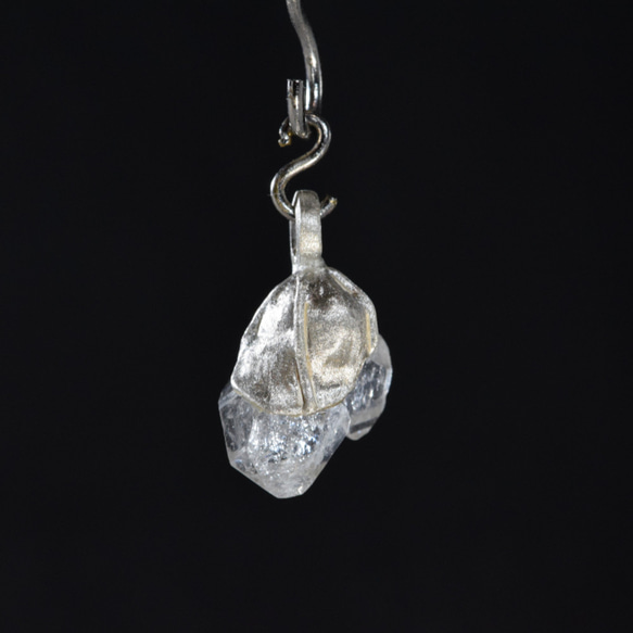 ヒマラヤ水晶の原石水晶ネックレスdc262 5枚目の画像