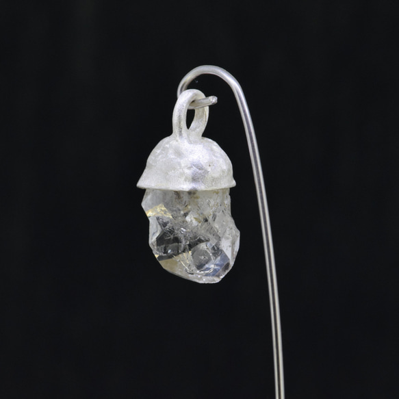 ヒマラヤ水晶の原石水晶ネックレスdc266 6枚目の画像