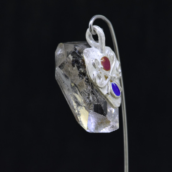 ヒマラヤ水晶の原石水晶ネックレスdc274 6枚目の画像