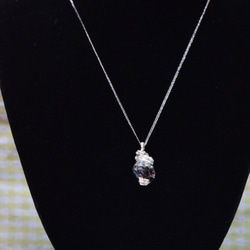 ヒマラヤ水晶の原石水晶ネックレスdc296 1枚目の画像