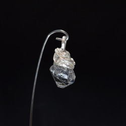 ヒマラヤ水晶の原石水晶ネックレスdc296 2枚目の画像