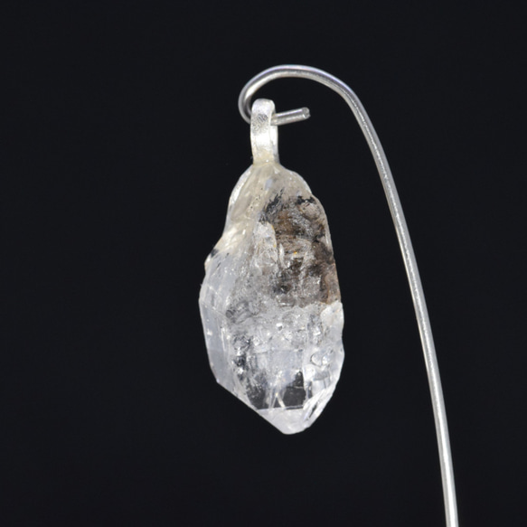 ヒマラヤ水晶の原石水晶ネックレスdc305 2枚目の画像
